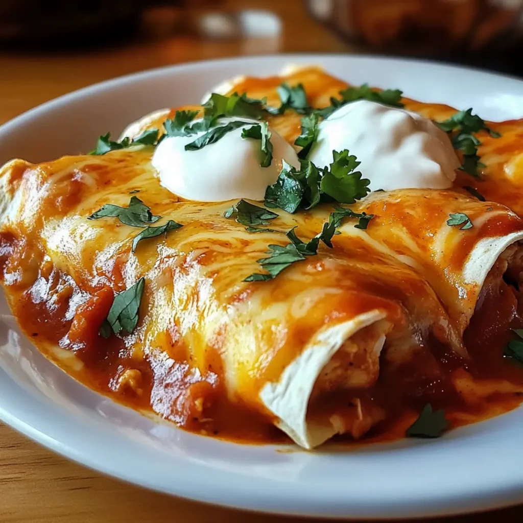 Ultimate Quick and Easy Chicken Enchiladas Recipe for Dinner!