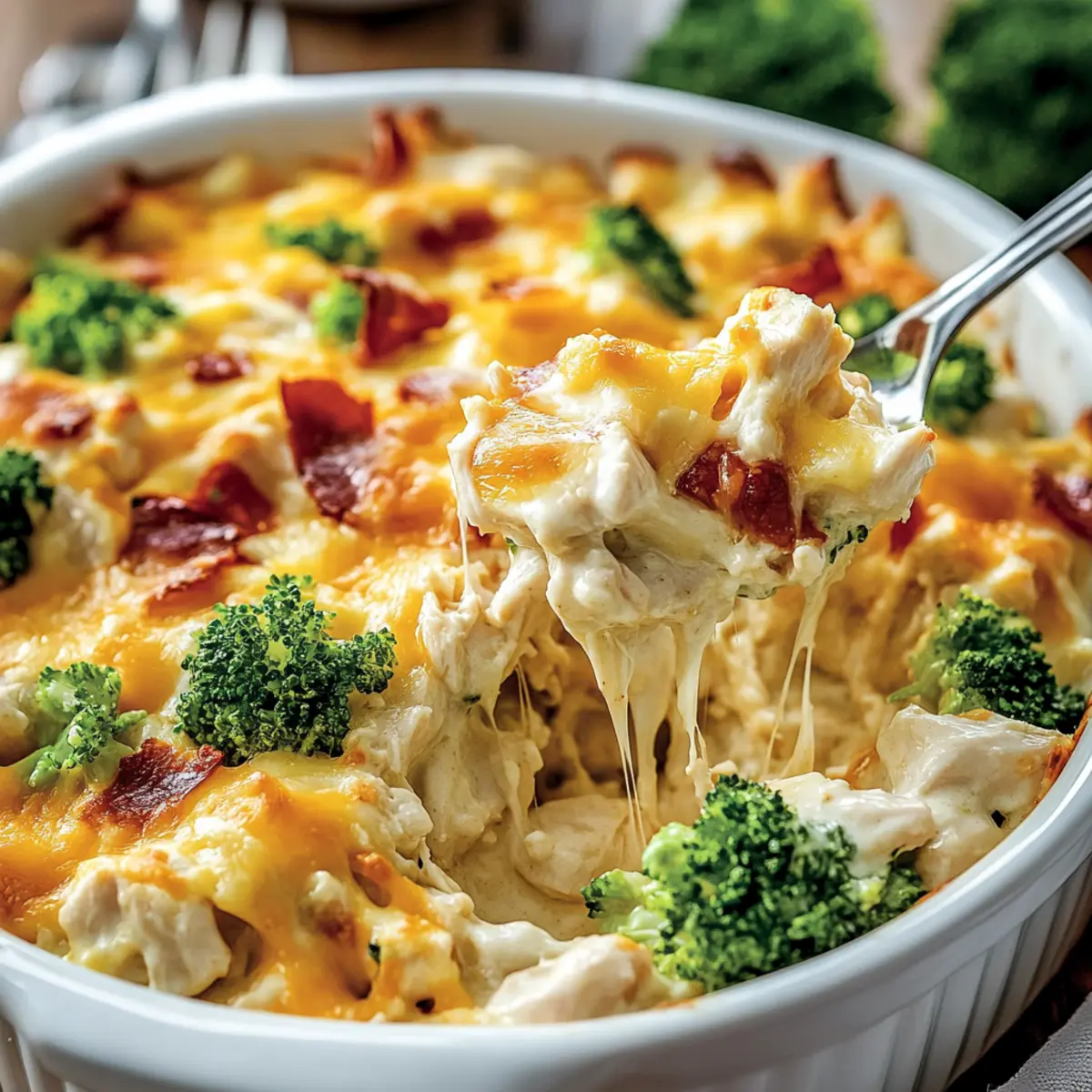 Creamy Low Carb Chicken Casserole