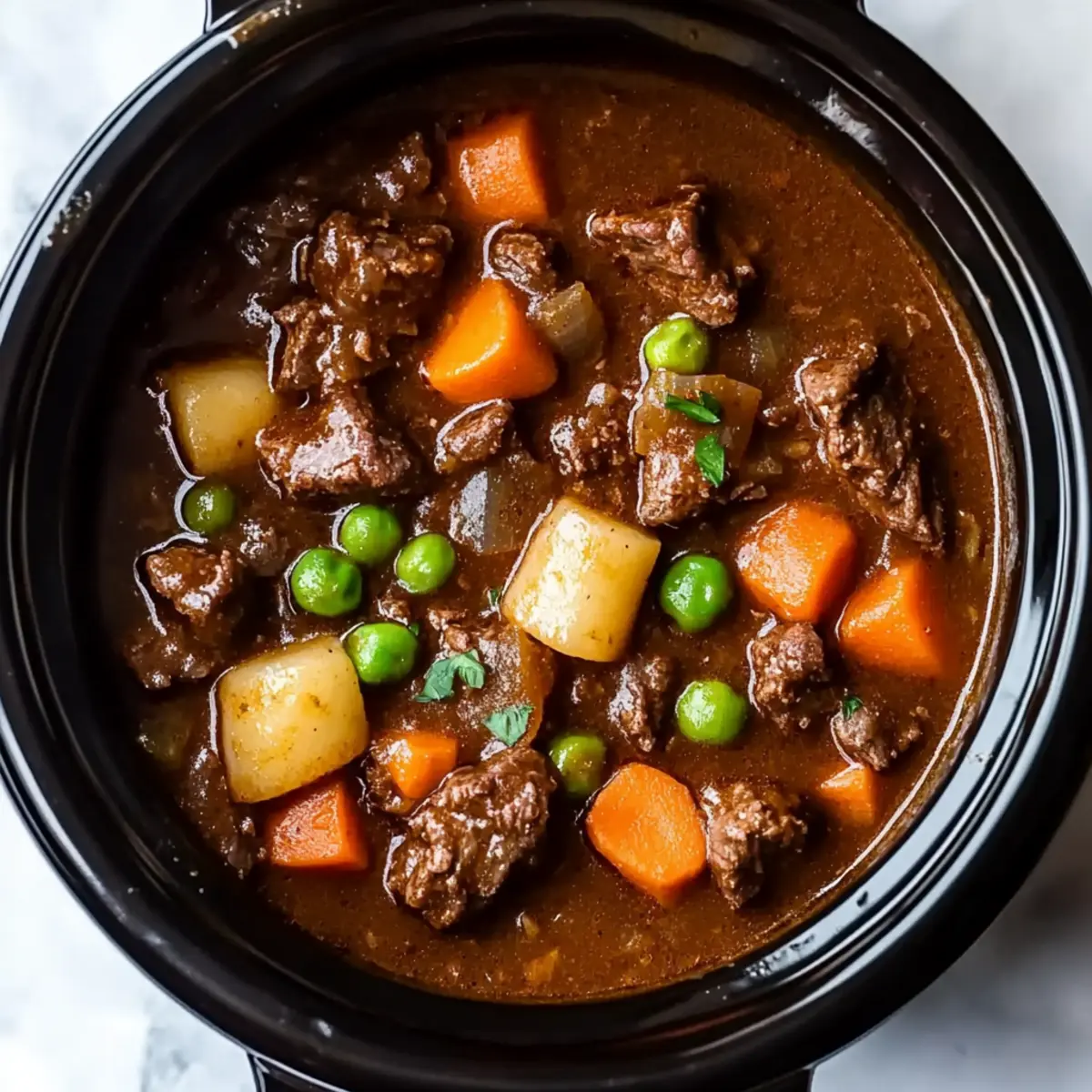 Comforting Crockpot Beef Stew