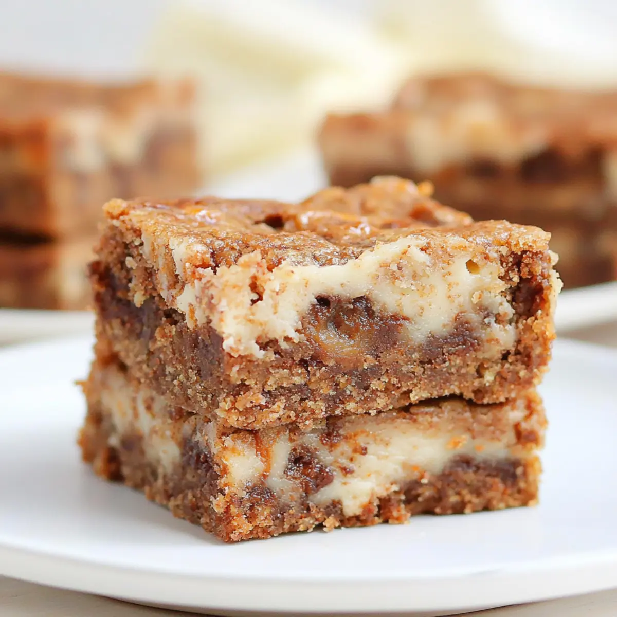 Carrot Cake Brownie Bars