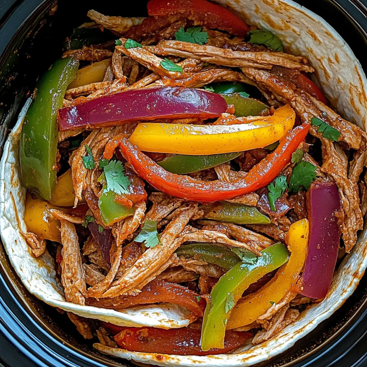 Easy Crockpot Fajitas