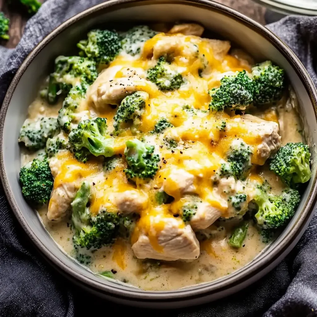 Cozy Broccoli Cheddar Chicken Crockpot Recipe