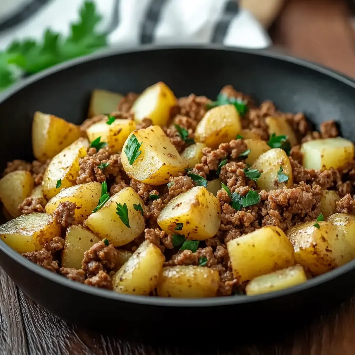 Ground Turkey with Potatoes: A Hearty Skillet Classic