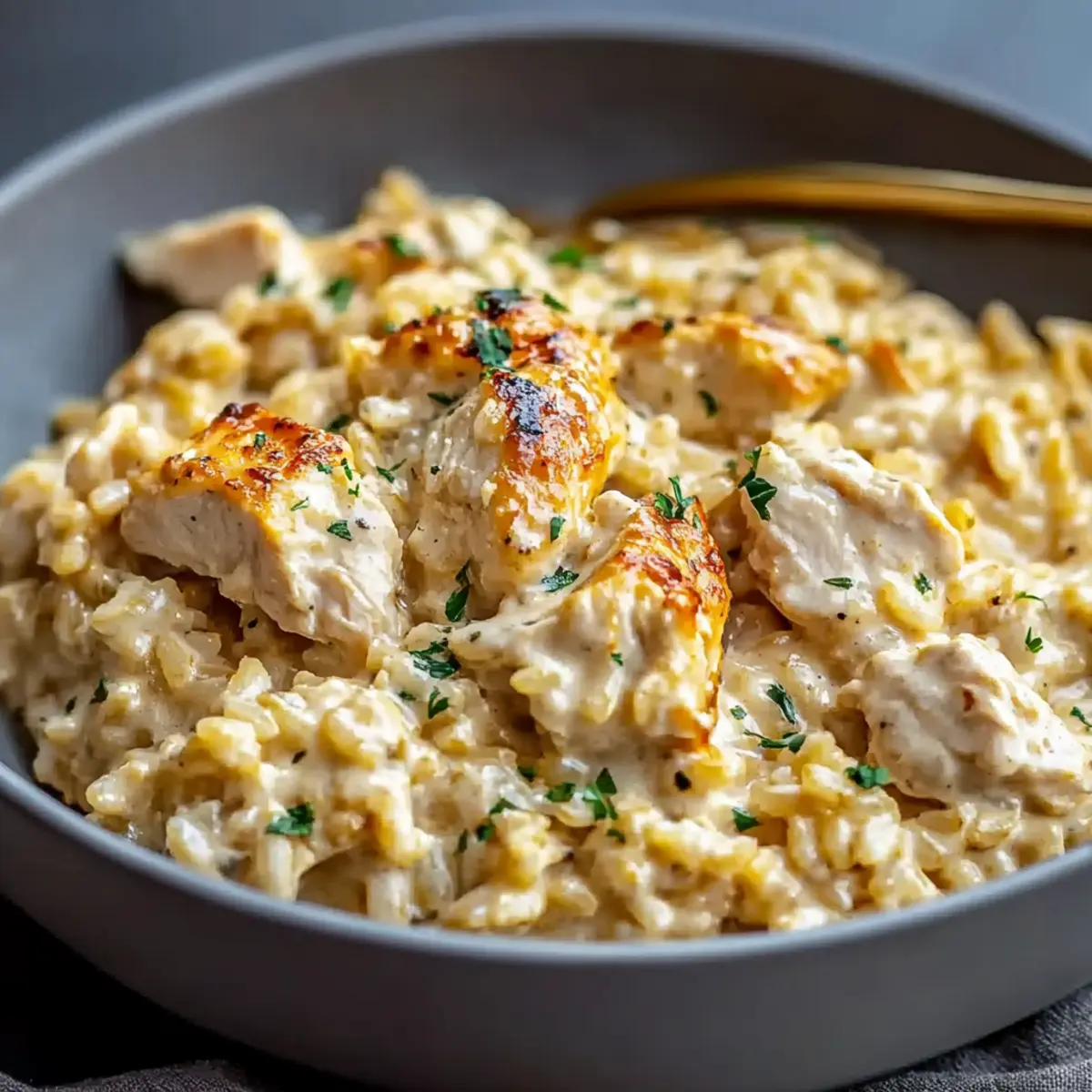 Instant Pot Creamy Chicken and Rice