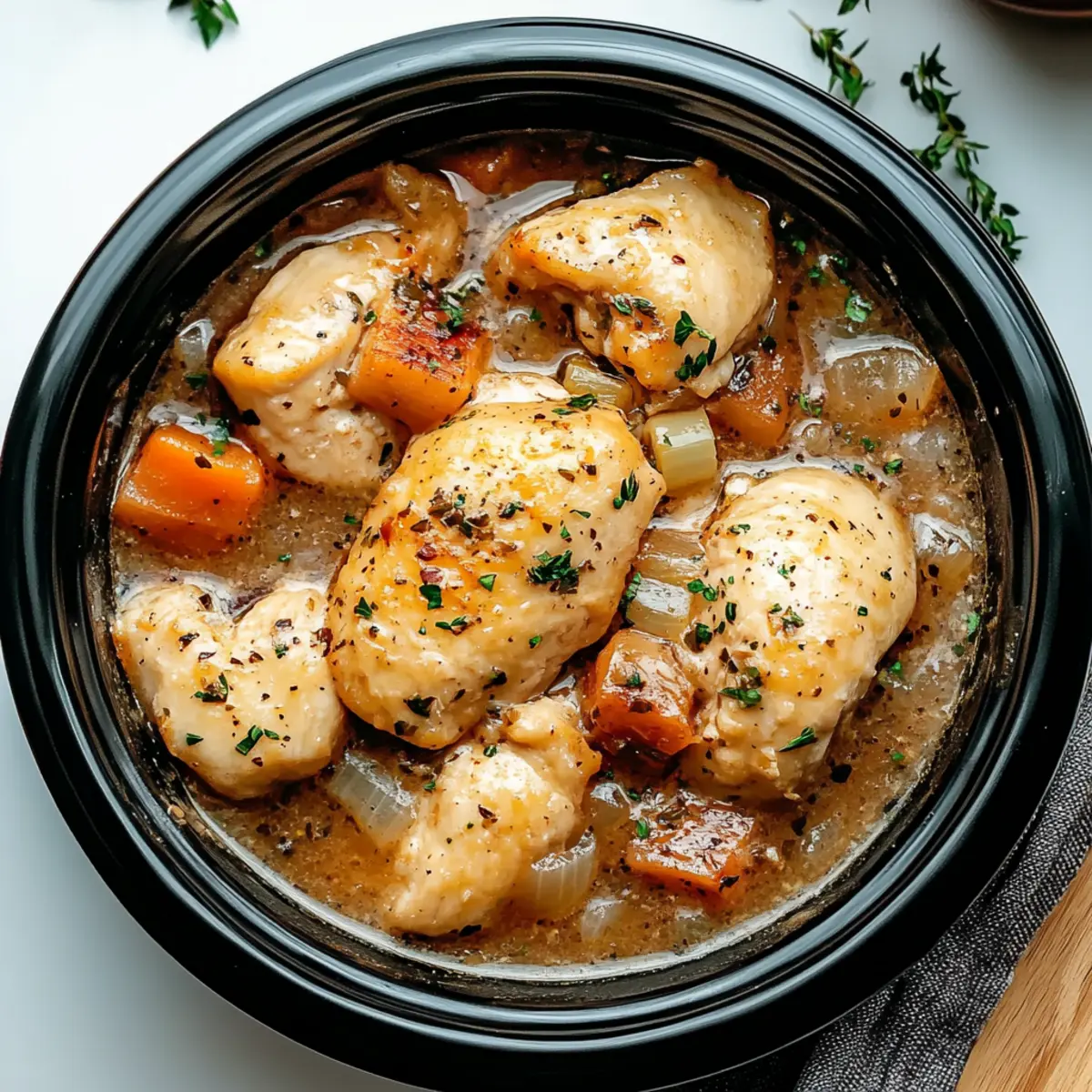 Crockpot Angel Chicken