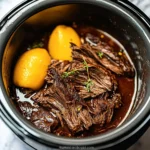 Easy Mississippi Pot Roast Slow Cooker Recipe