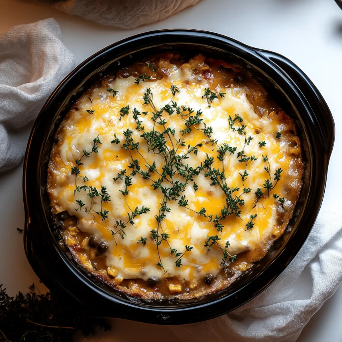 Crockpot Taco Casserole