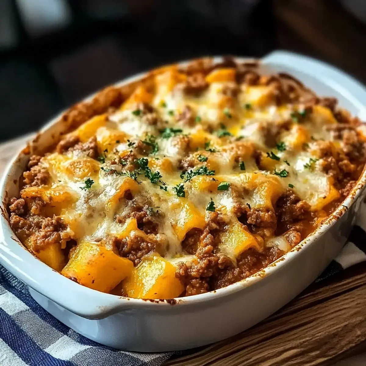 Hobo Casserole (Ground Beef Recipe)