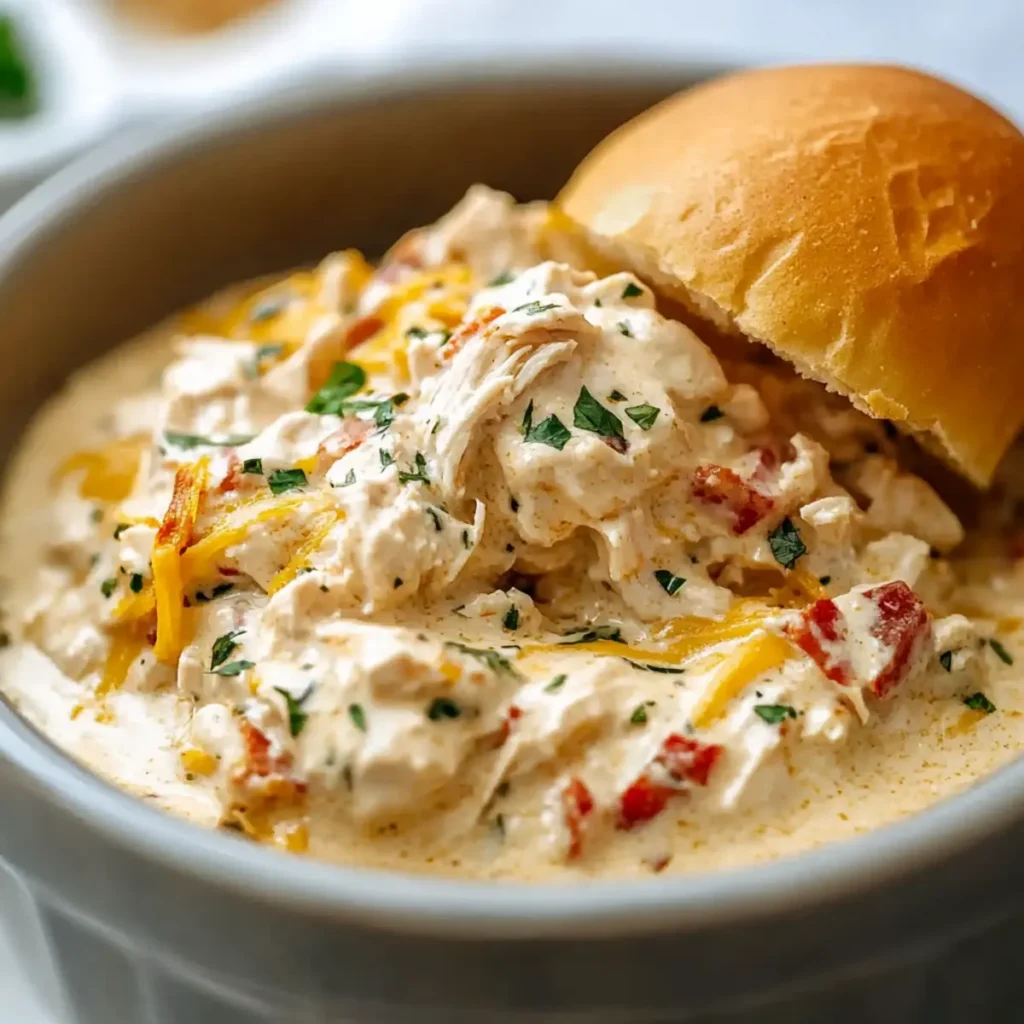 Creamy Crockpot Crack Chicken So Easy!
