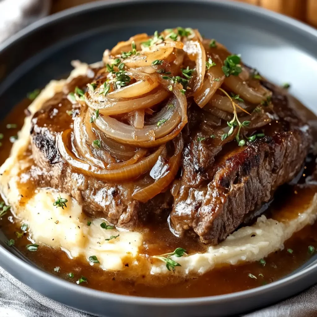 Hearty Instant Pot French Onion Pot Roast Recipe