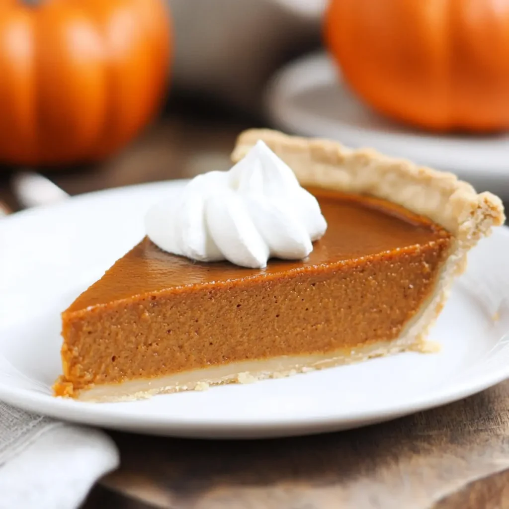 Vegan Pumpkin Pie Recipe