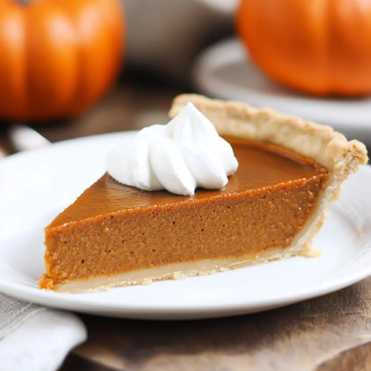 Vegan Pumpkin Pie Recipe
