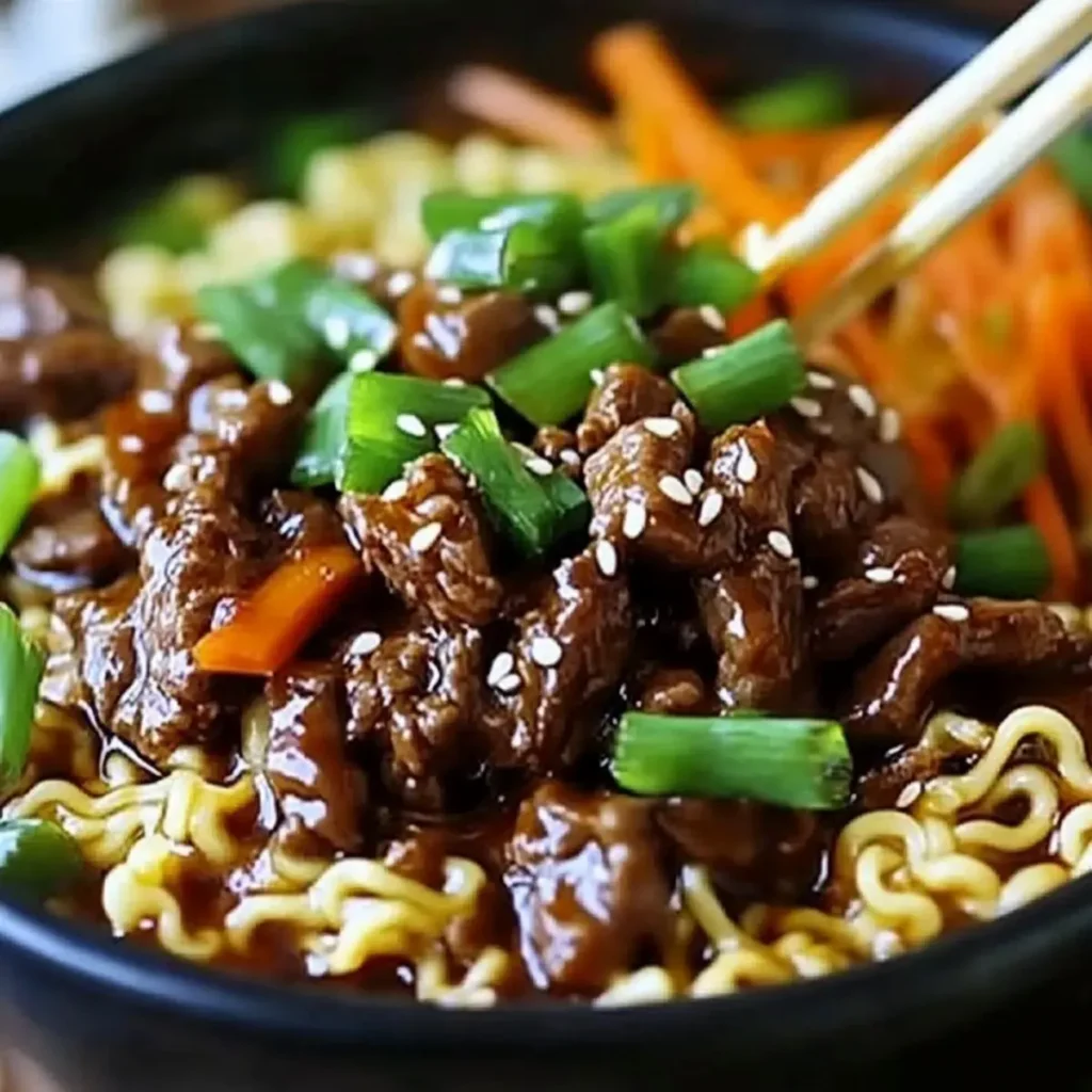Slow Cooker Beef Ramen Noodles: A Comforting Bowl of Flavorful Goodness