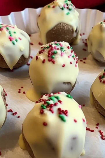 Biscoff Christmas Truffles