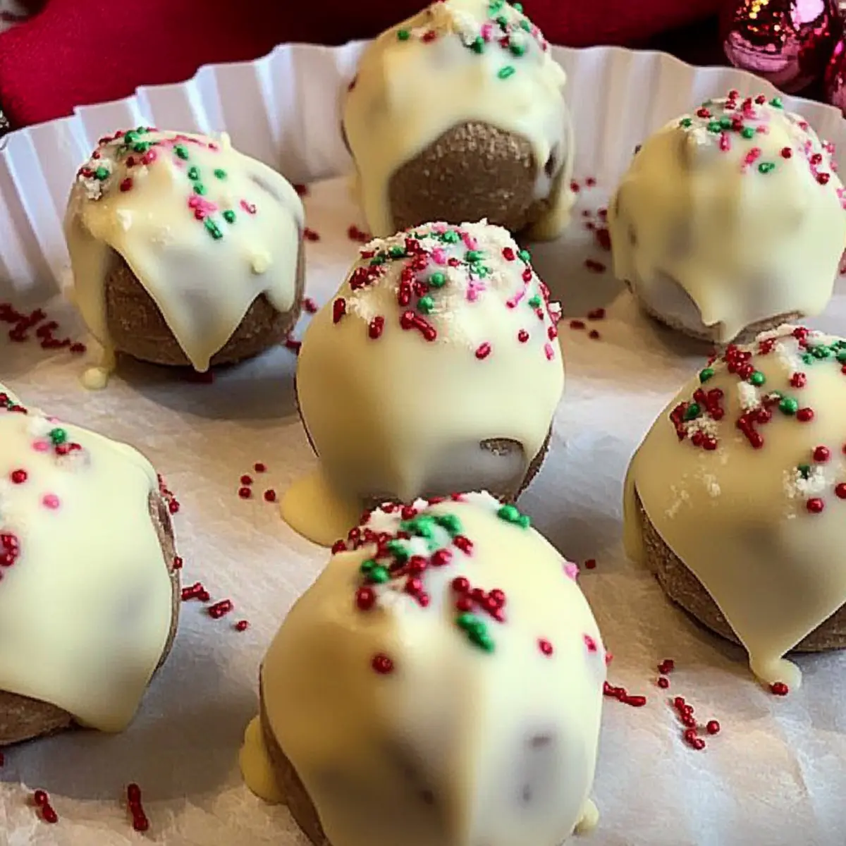 Biscoff Christmas Truffles