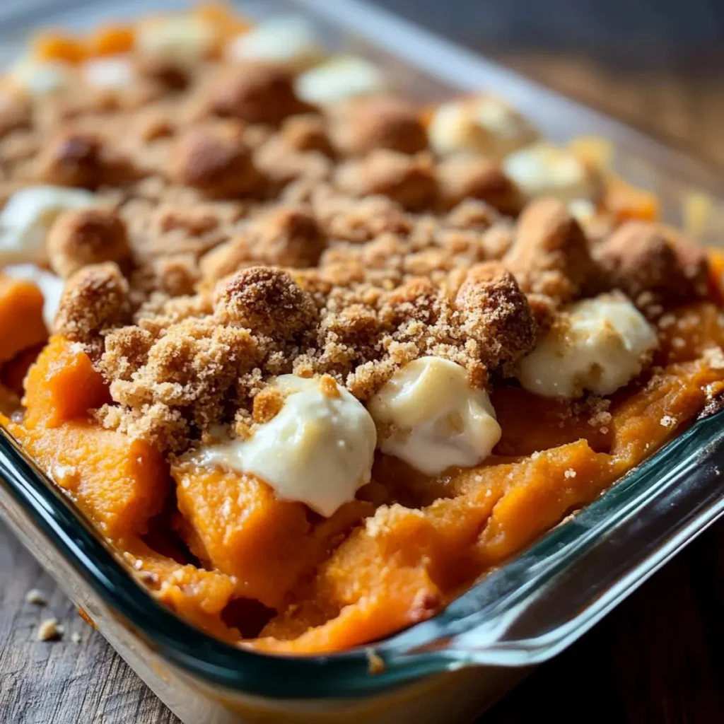 Sweet Potato Casserole Delight