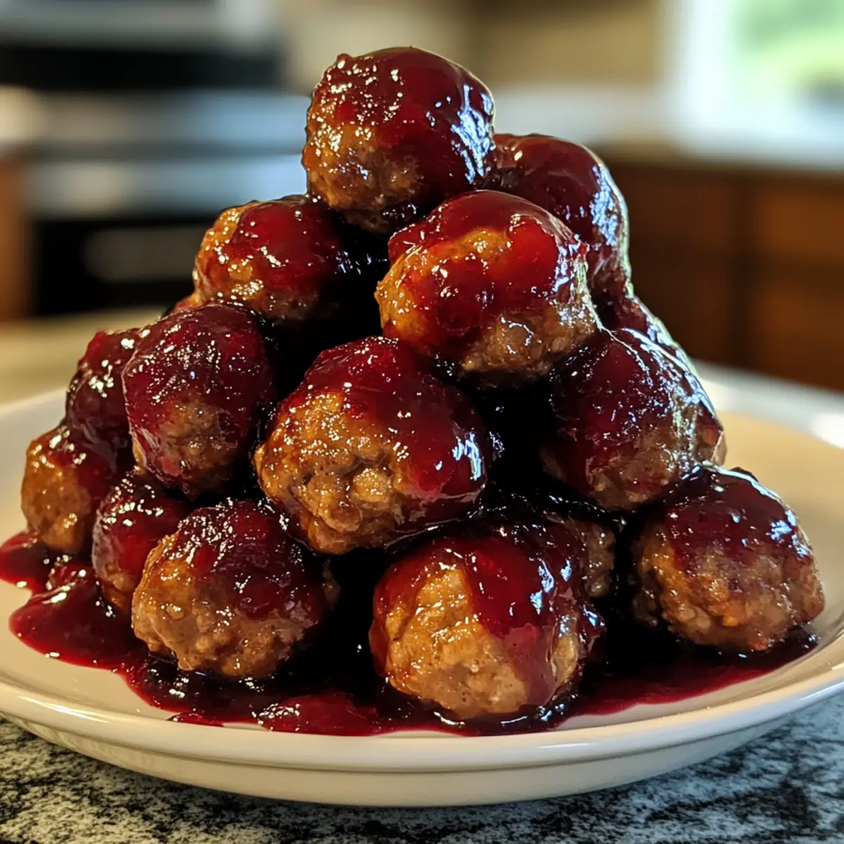 Winning Game Day Cranberry Meatballs Recipe
