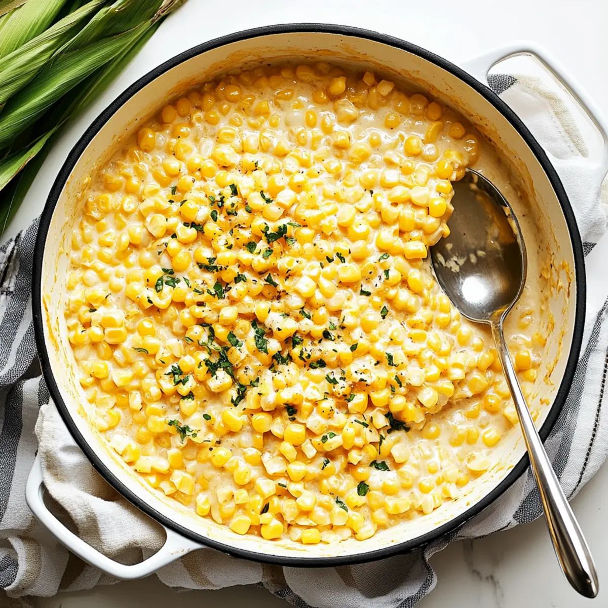 Delicious Creamed Corn Thanksgiving Side Dish