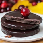 Chocolate Covered Cranberry Sauce: Thanksgiving Treat!