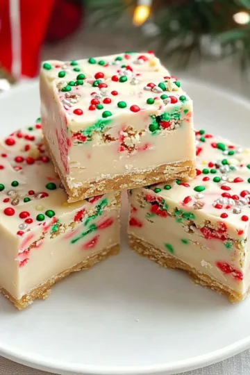 Christmas Cookie Fudge