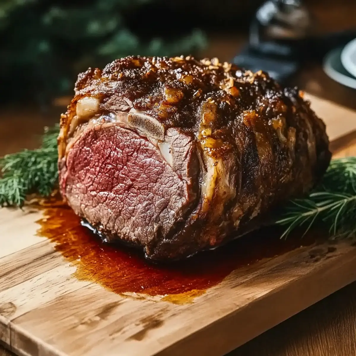 Tasty Christmas Prime Rib