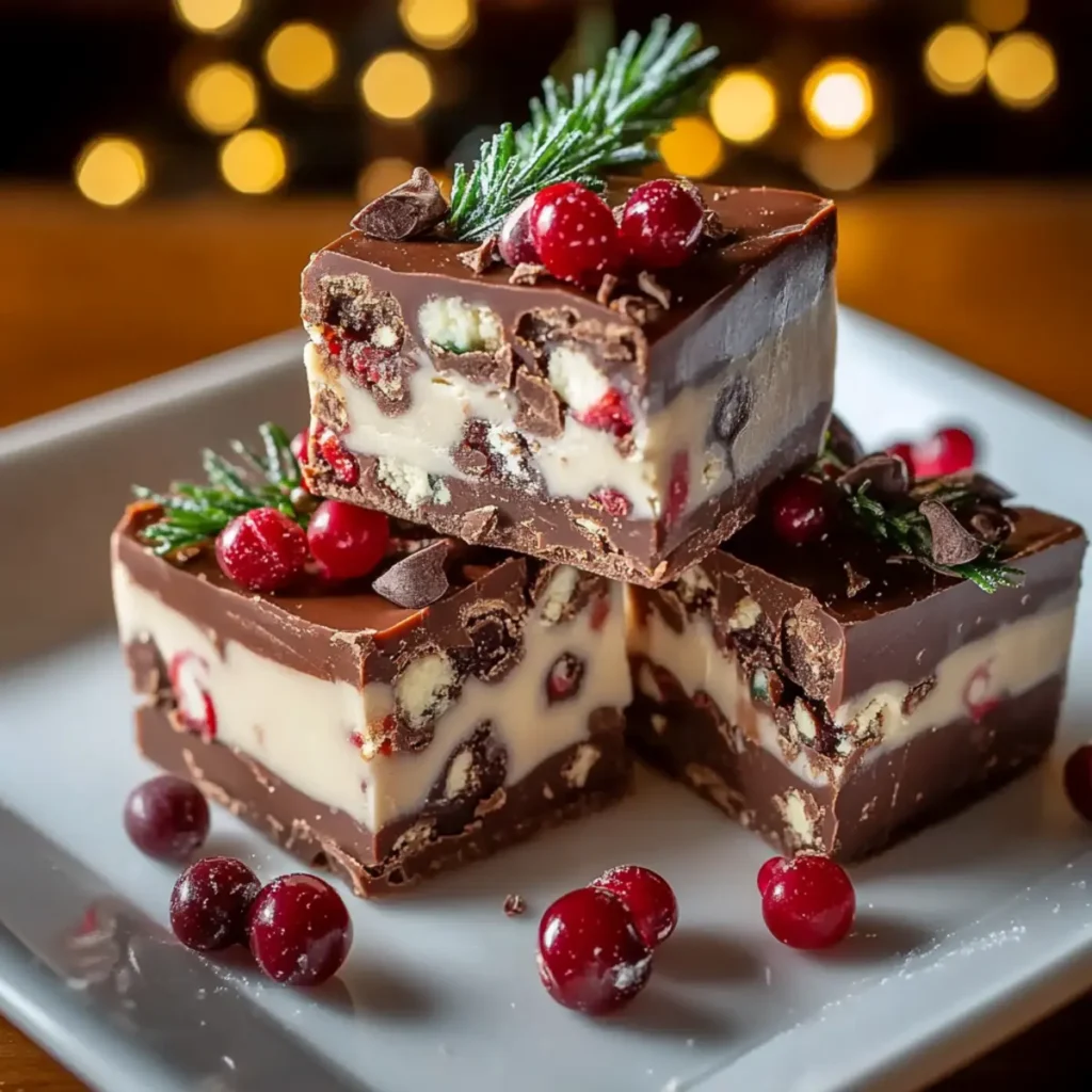 Christmas Fudge | Easy Chocolate Holiday Treat