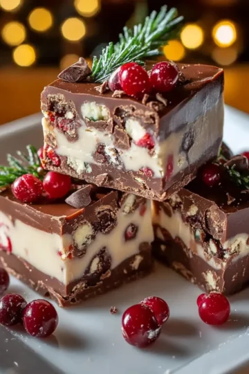 Christmas Fudge | Easy Chocolate Holiday Treat