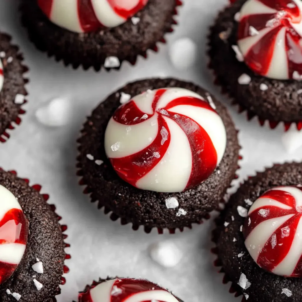 CHOCOLATE PEPPERMINT BLOSSOMS