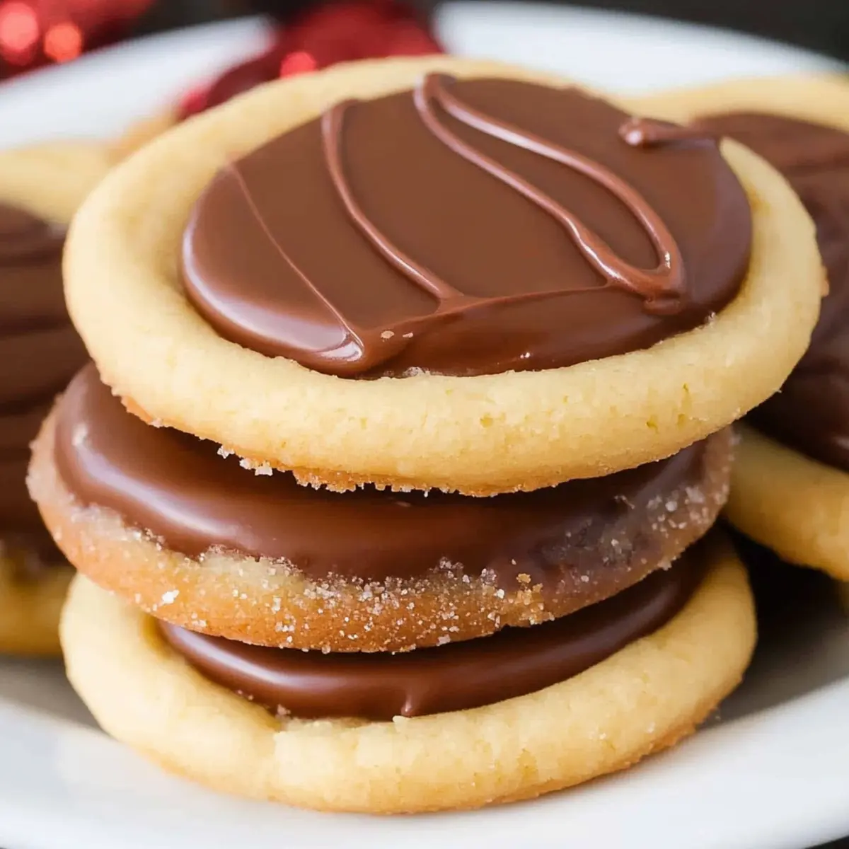 Twix Cookies for Christmas