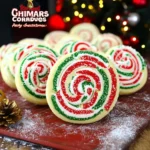 Christmas Pinwheel Sugar Cookies