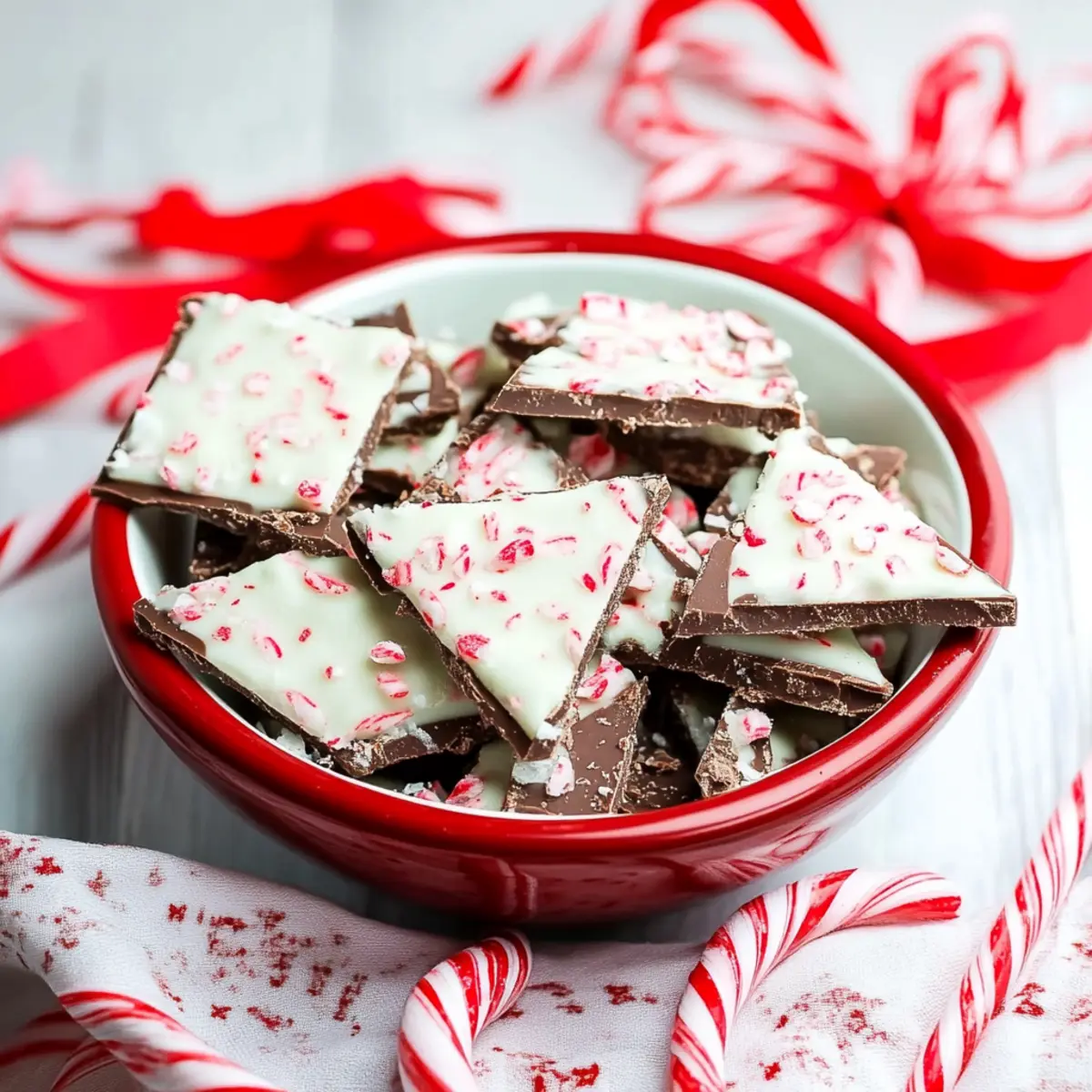 Chocolate Peppermint Bark