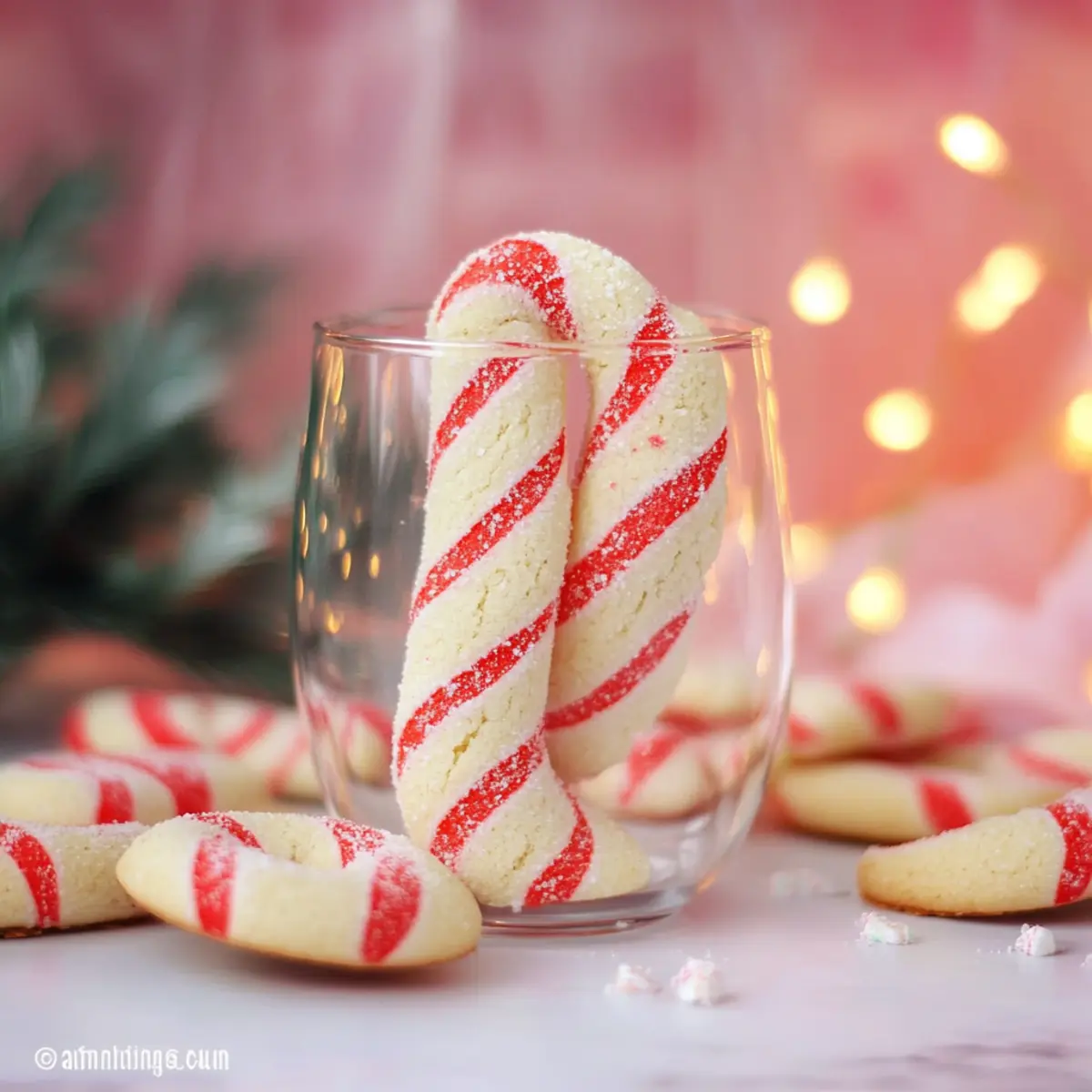 Candy Cane Cookies